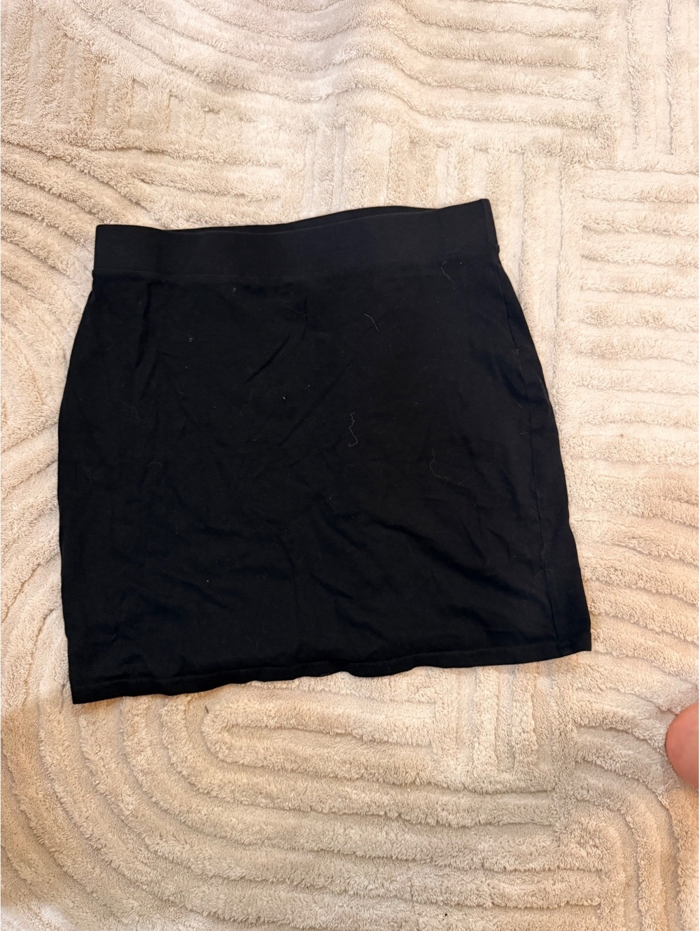 H&M Divided Basic Black Mini Skirt Size M